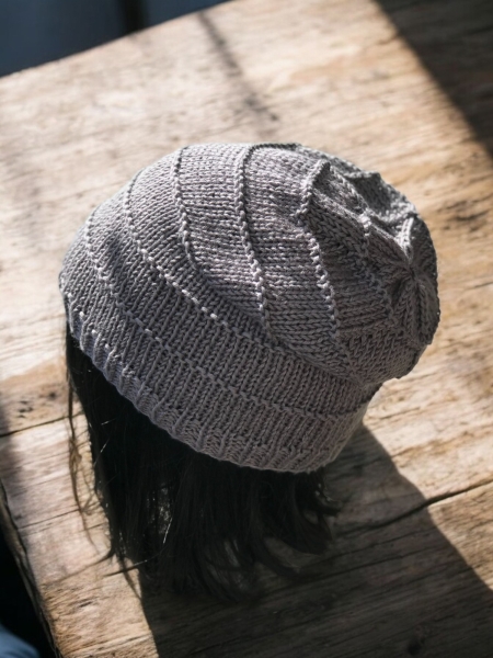 Bambusbeanie, handgestrickt aus 100 % Bambuswolle, hautfreundlich, weich, vegan